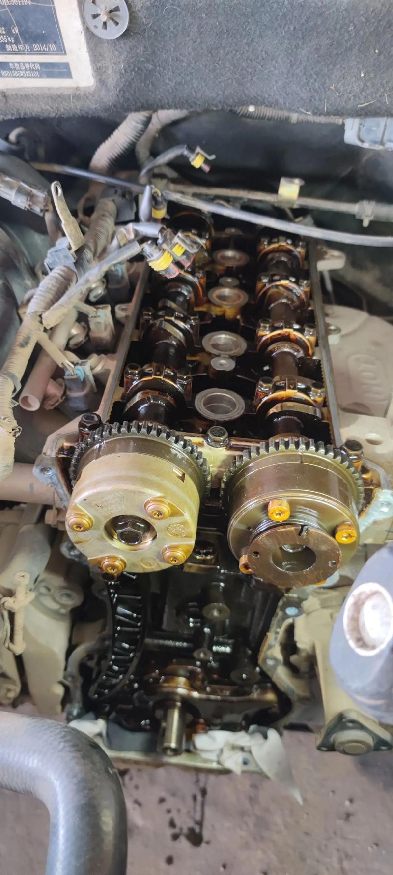 华泰特拉卡v6正时图,华泰特拉卡24正时皮带装法图