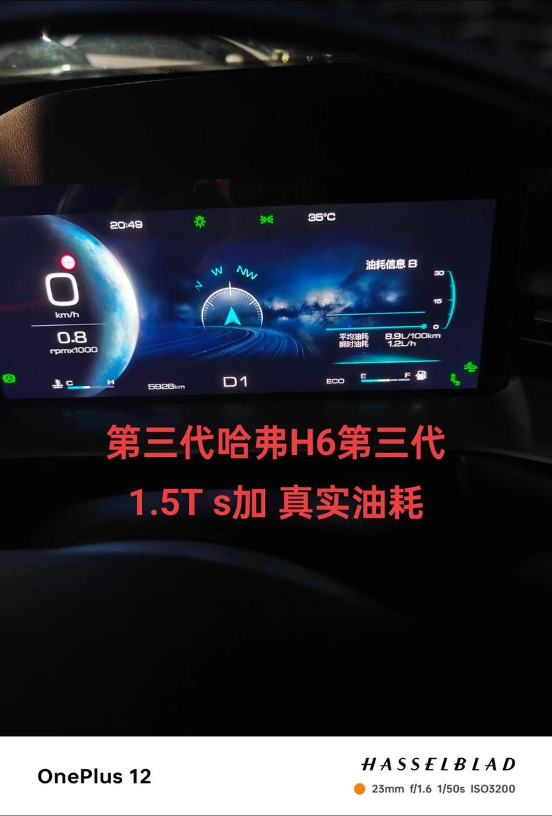 哈弗h6第三代真实油耗,哈弗h6第三代实际油耗